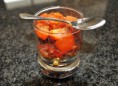 Verrine aux Deux Tomates et au Chèvre, Sauce au Miel